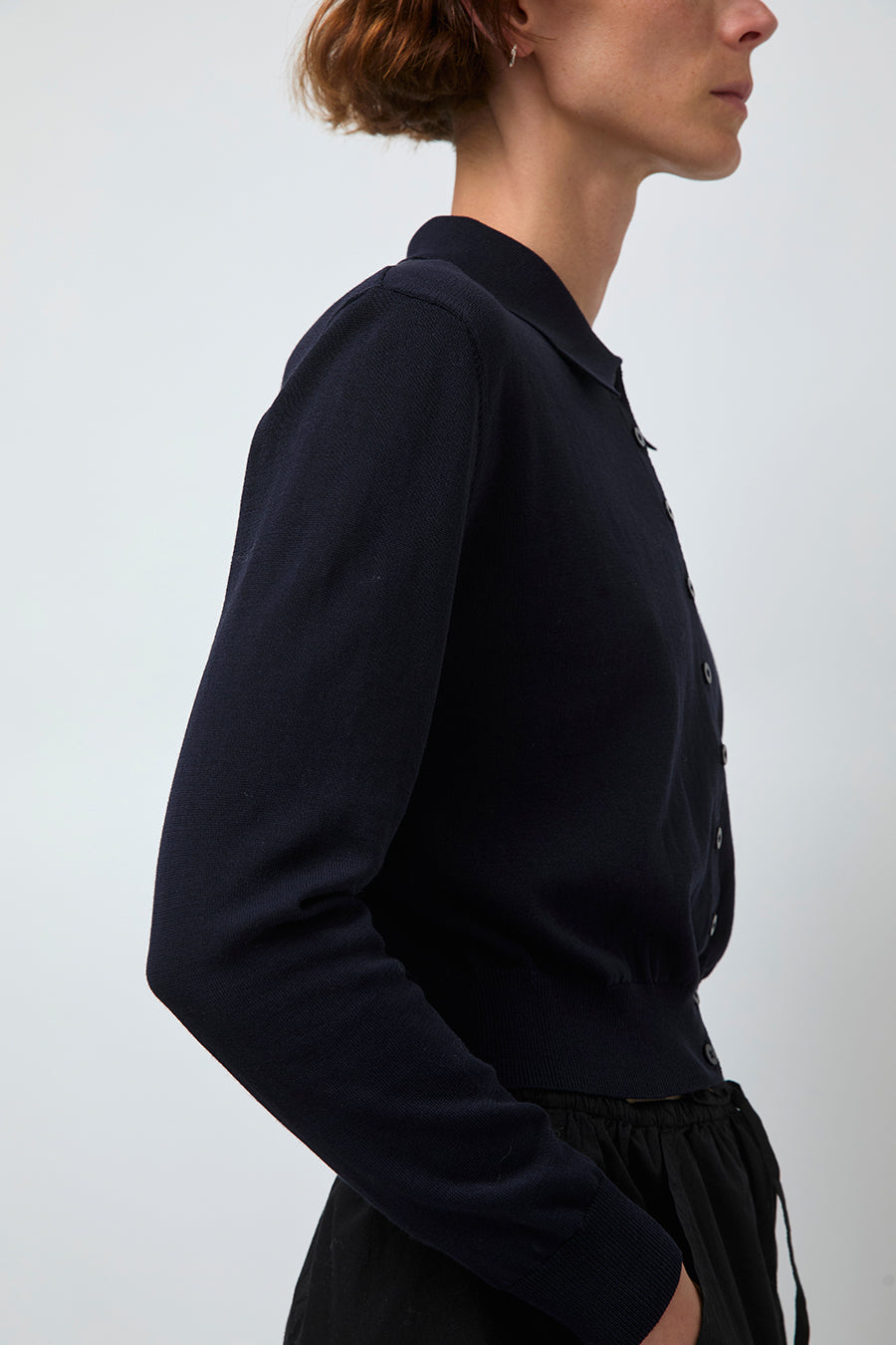 Ciao Lucia Palma Cardigan in Midnight