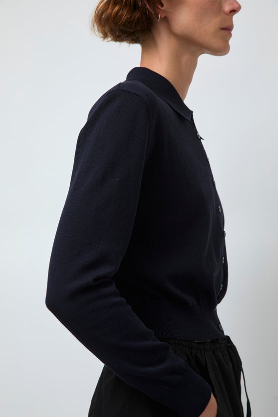 Ciao Lucia Palma Cardigan in Midnight