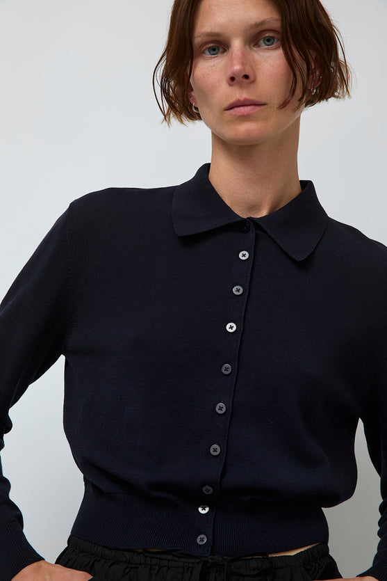 Ciao Lucia Palma Cardigan in Midnight