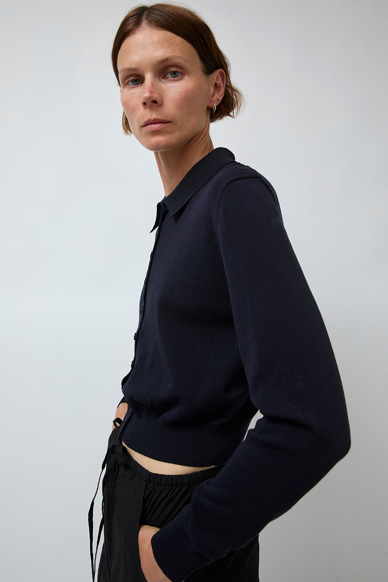 Ciao Lucia Palma Cardigan in Midnight