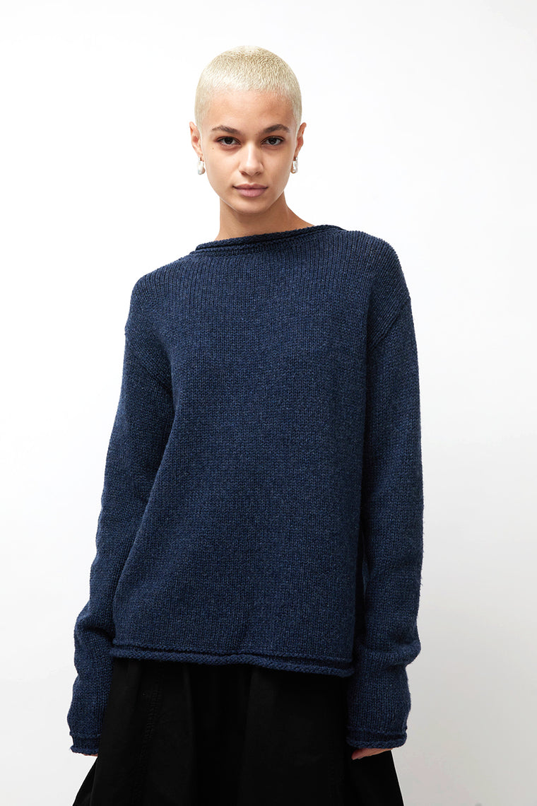 Ciao Lucia Sadie Pullover in Denim