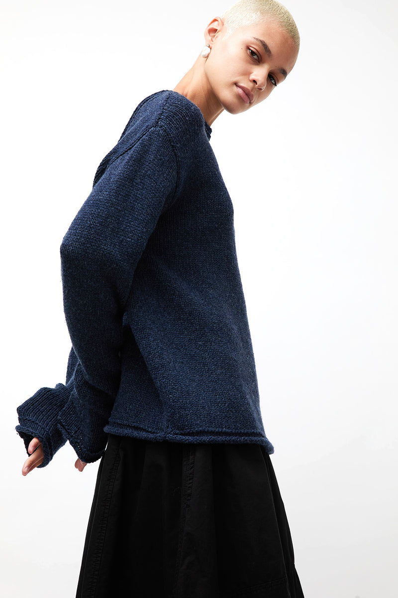 Ciao Lucia Sadie Pullover in Denim