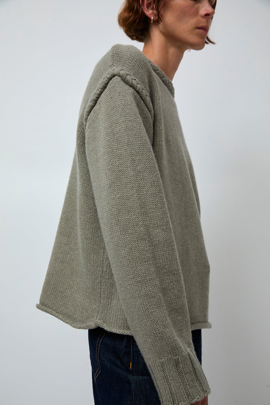 Ciao Lucia Theodora Pullover in Mist