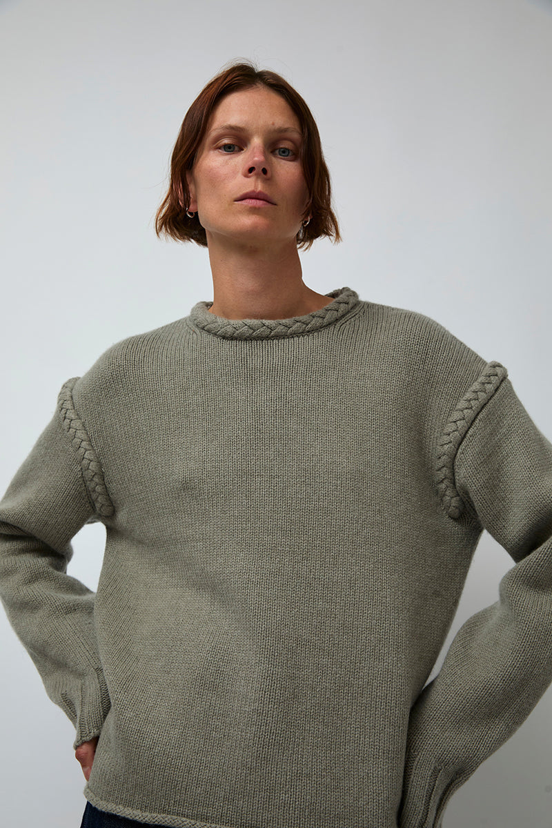 Ciao Lucia Theodora Pullover in Mist