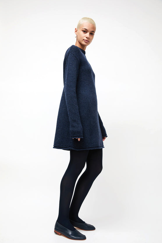 tilda knit dress Ciao Lucia in Denim – No.6 Store BRIDE EDIT