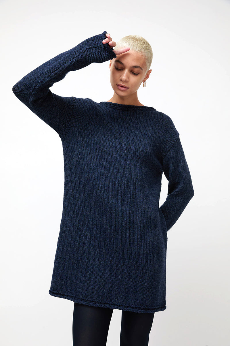 Ciao Lucia Tilda Dress in Denim
