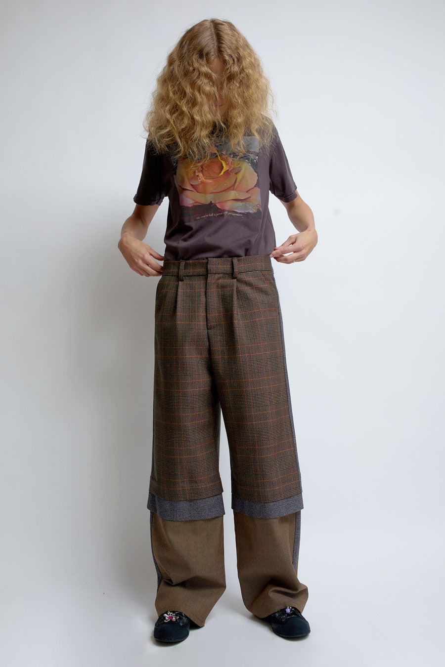 Collina Strada Camelia Pant in Multi-Suit