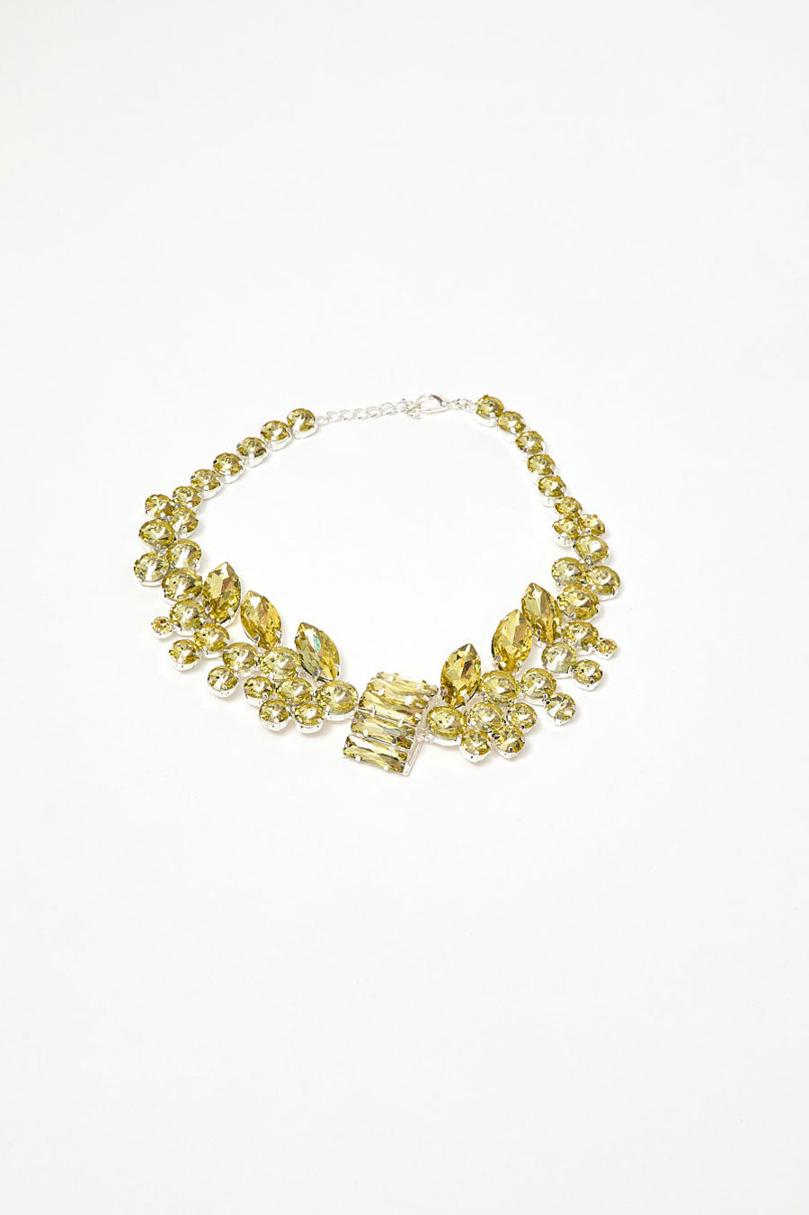 Collina Strada Chandelier Choker in Lemon