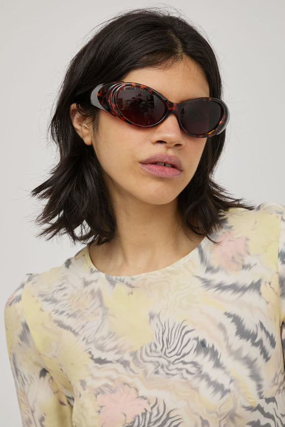 Collina Strada Cocoon Sunglasses in Tortoise