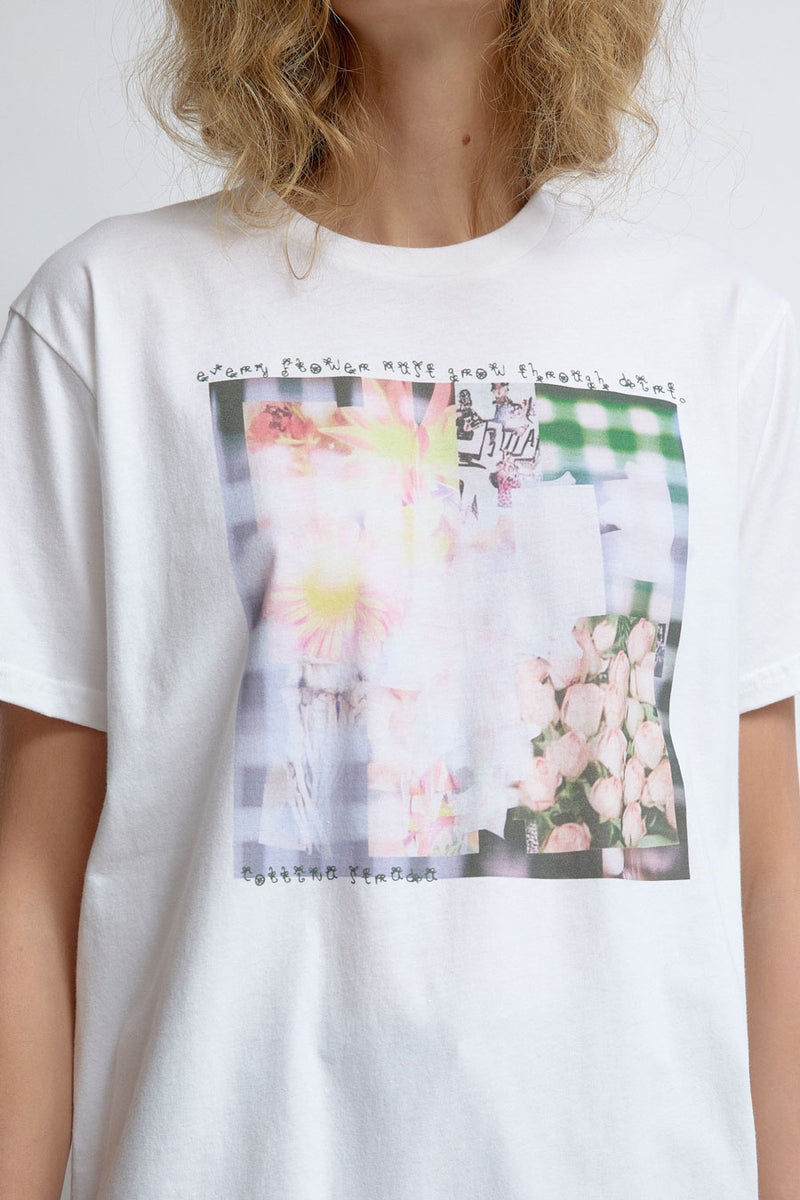 Collina Strada Graphic Tee in Grow Through Dirt