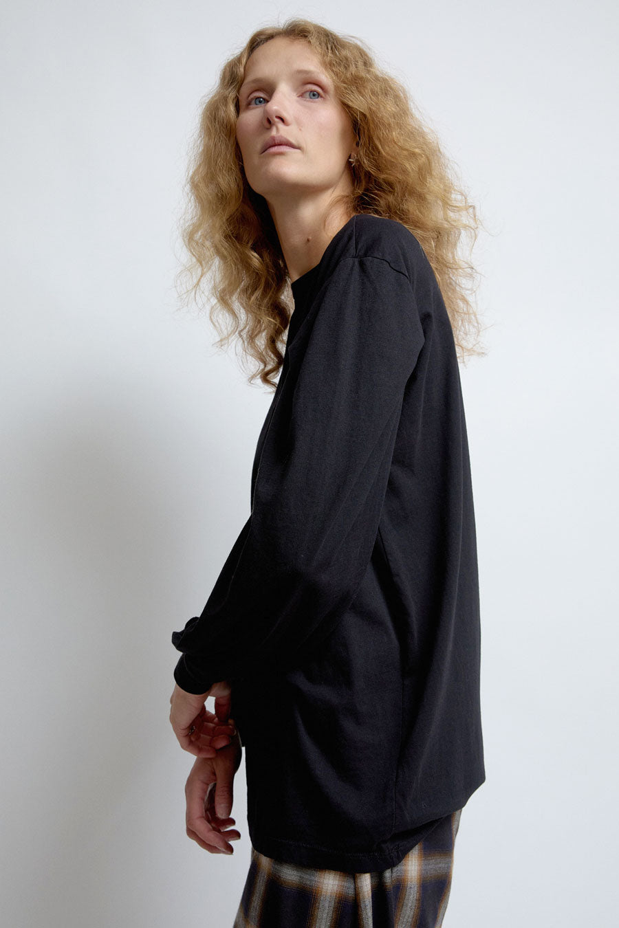 Collina Strada Joel Tee in Black