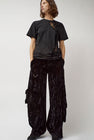 Collina Strada Lawn Cargo Pant in Black