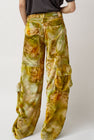 Collina Strada Lawn Cargo Pant in Sage Molten Floral