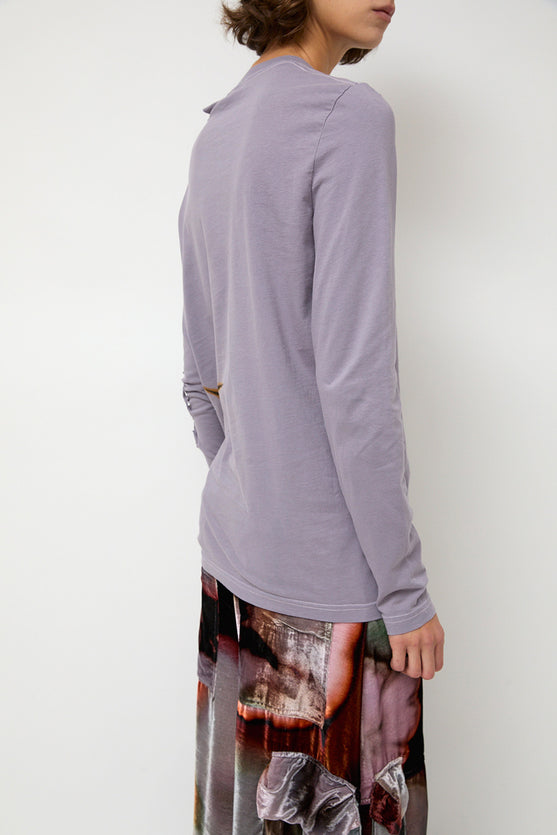 Collina Strada Tosh Long Sleeve Tee in Mauve