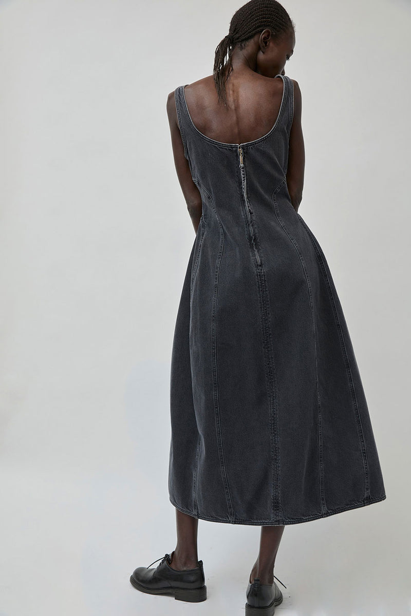 Dala Cocoon Bustier Dress in Hurricane