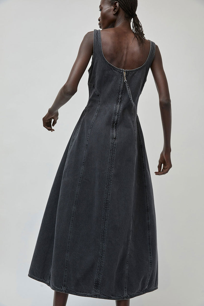 Dala Cocoon Bustier Dress in Hurricane