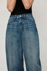 Dala Lido Ankle Jean in Smoke Blue