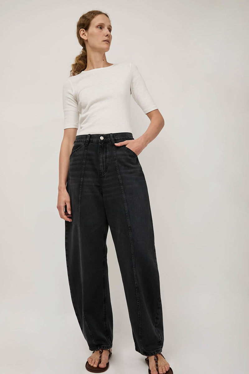 Dala Lido Flat Seam Jean in Hurricane