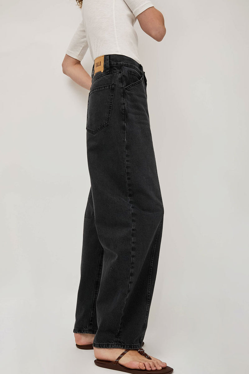 Dala Lido Flat Seam Jean in Hurricane