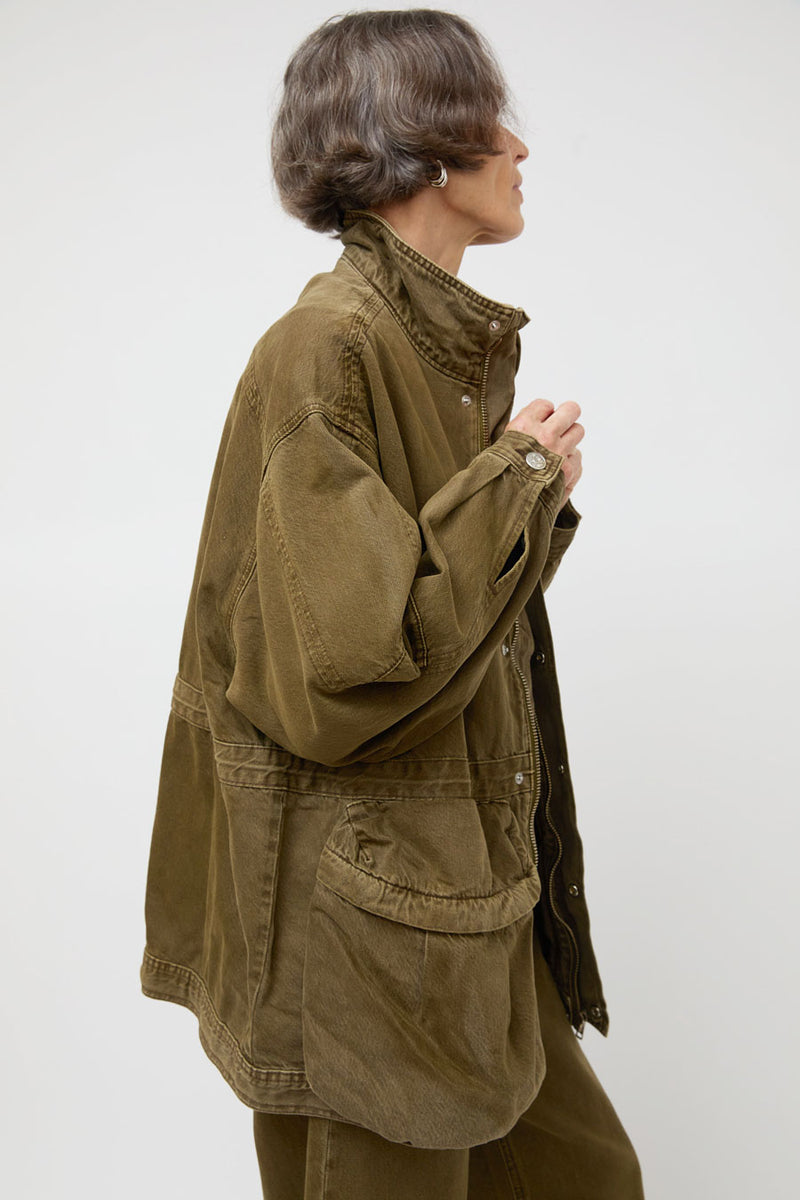 Dala Mountain Jacket in Dark Olive