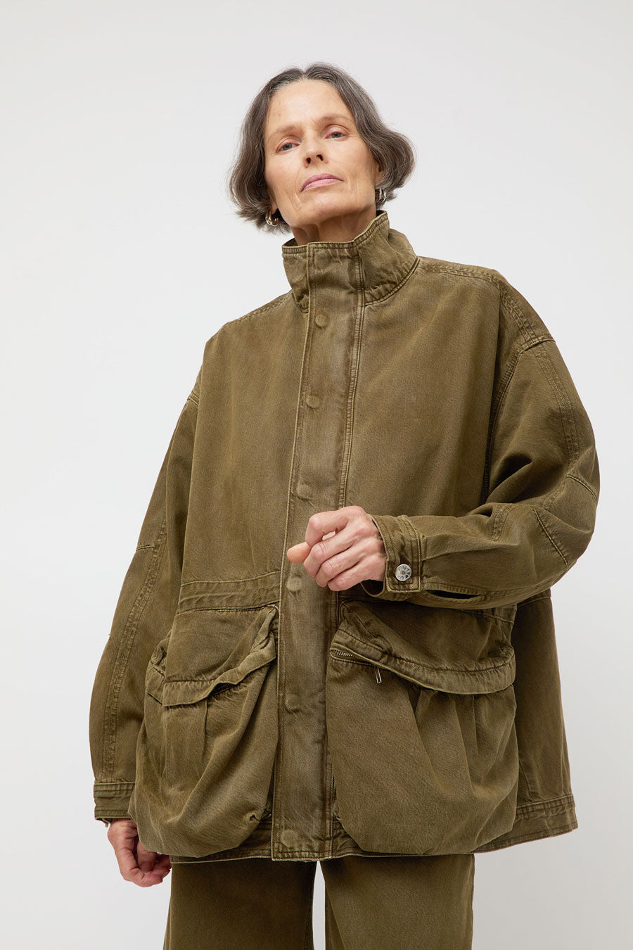 Dala Mountain Jacket in Dark Olive