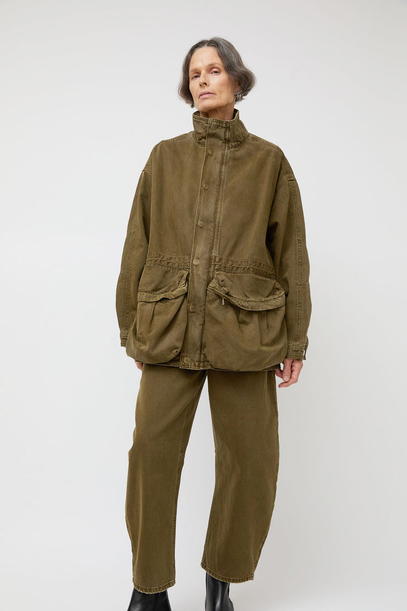 Dala Mountain Jacket in Dark Olive