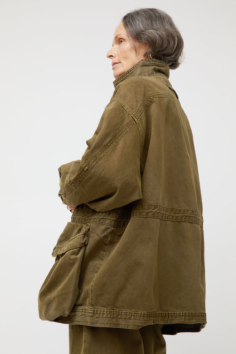 Dala Mountain Jacket in Dark Olive