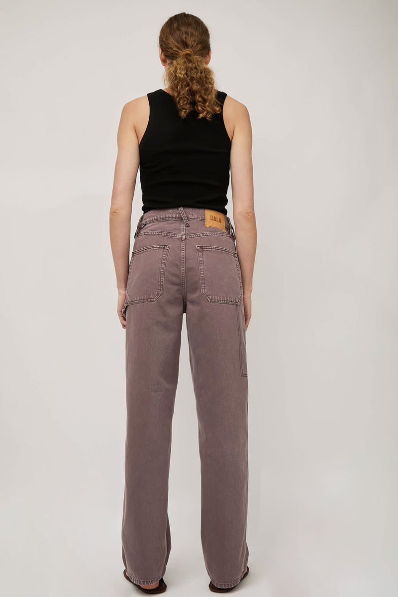 Dala Starch Jean in Sparrow