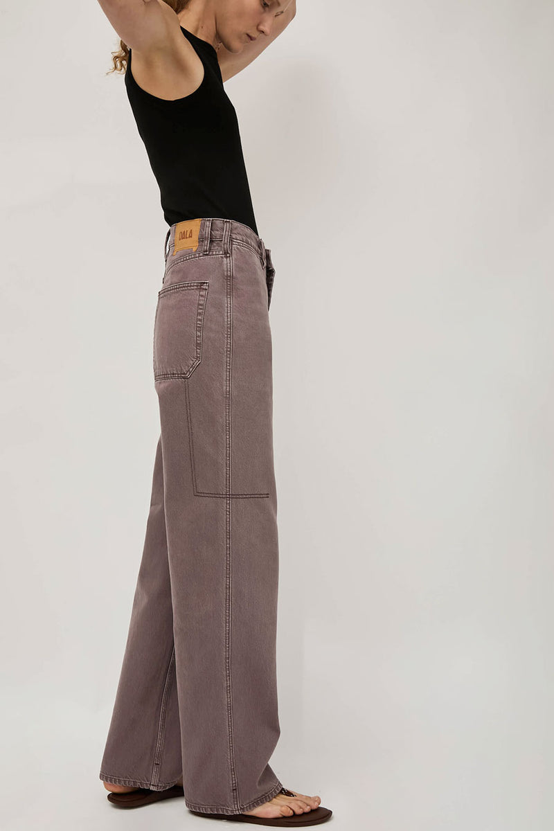 Dala Starch Jean in Sparrow