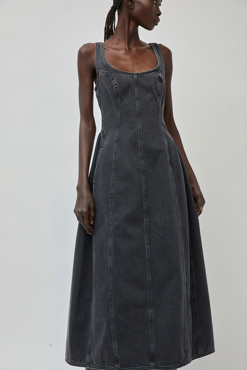 Dala Cocoon Bustier Dress in Hurricane