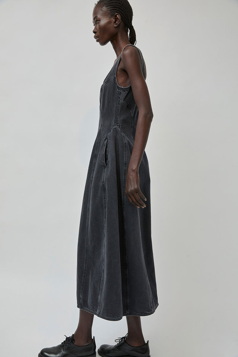 Dala Cocoon Bustier Dress in Hurricane