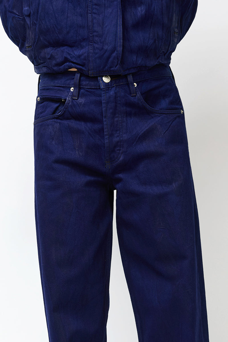 Dala Isle Full Jean in Deep Sea Crackle