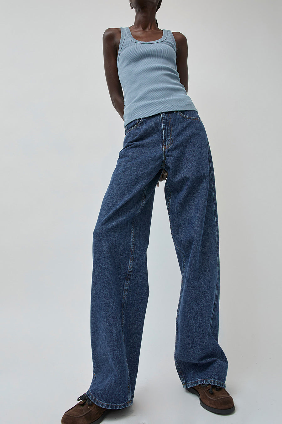 Dala Sling Jean in True Blue