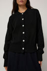 &Daughter Ada Crewneck Cardigan in Black