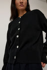 &Daughter Ada Crewneck Cardigan in Black