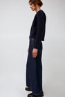 &Daughter Glenn V-Neck Sweater in Navy