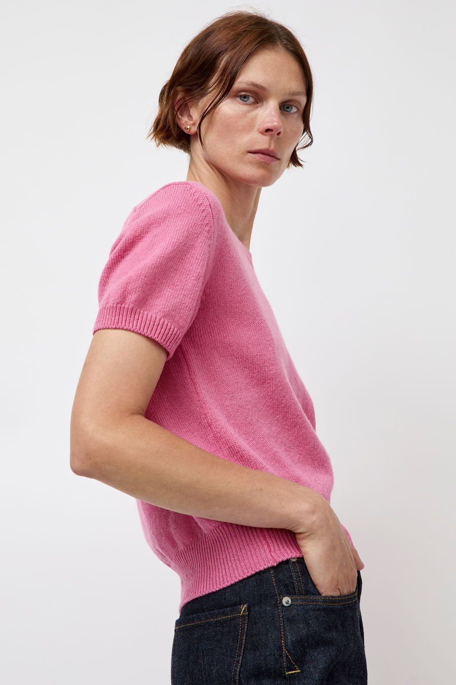 &Daughter Wicklow T-Shirt in Pink
