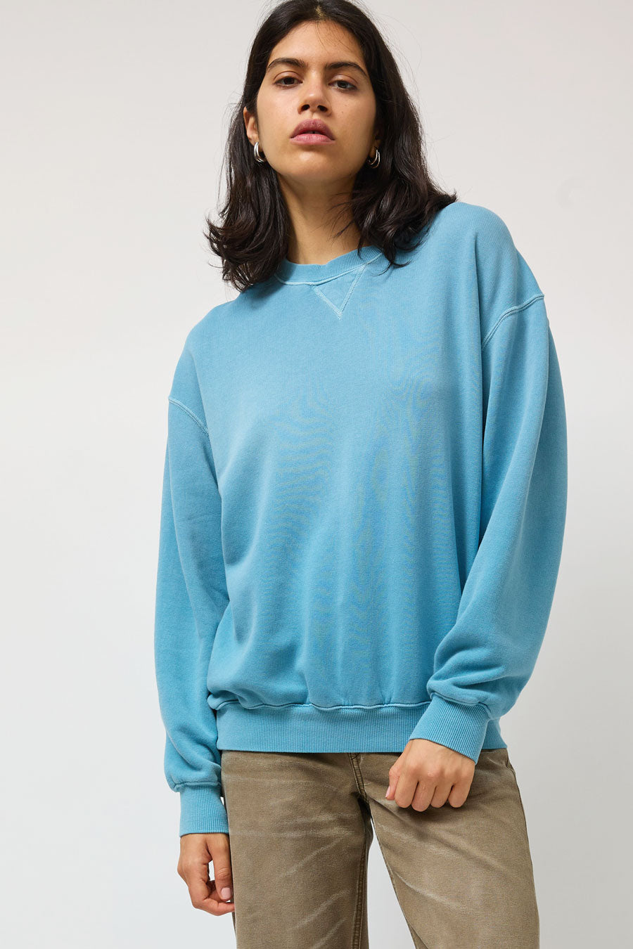 6397 Deb Sweatshirt in Washed Blue