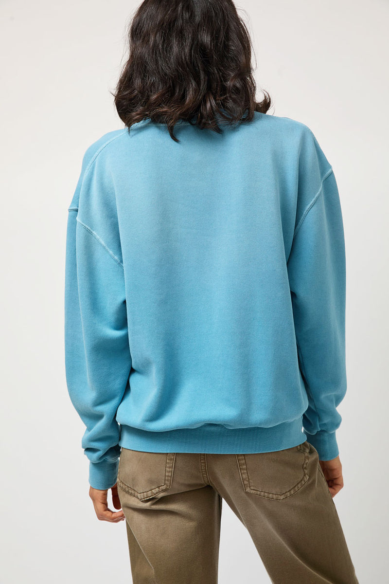 6397 Deb Sweatshirt in Washed Blue