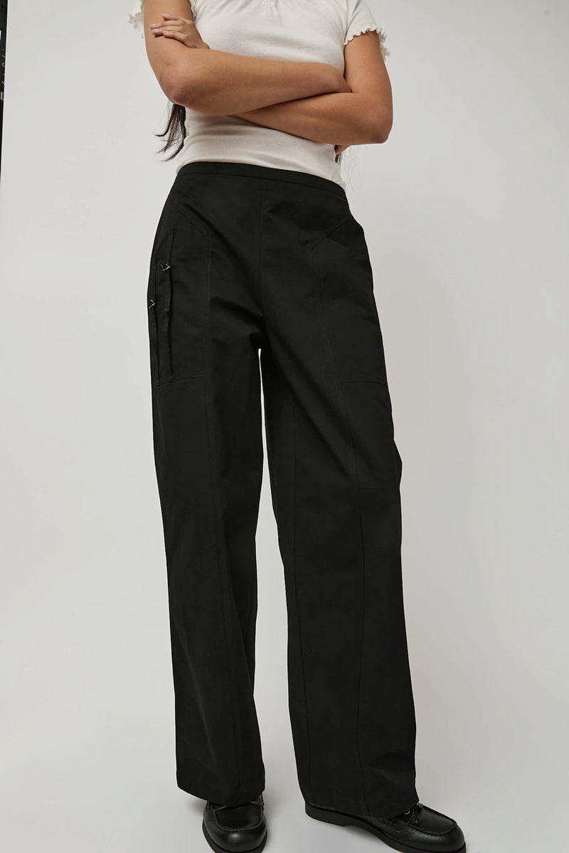 Deiji Studios Adjust Pocket Pant in Black