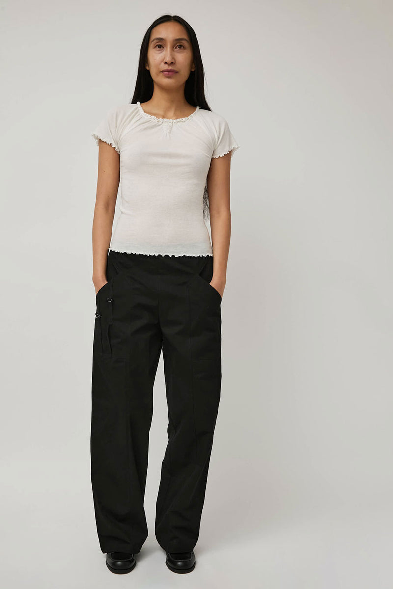 Deiji Studios Adjust Pocket Pant in Black