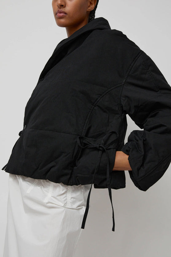 Deiji Studios Bubble Coat in Black