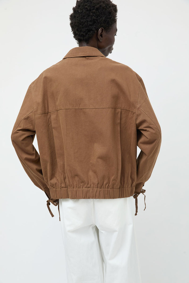 Deiji Studios Button Up Jacket in Brown
