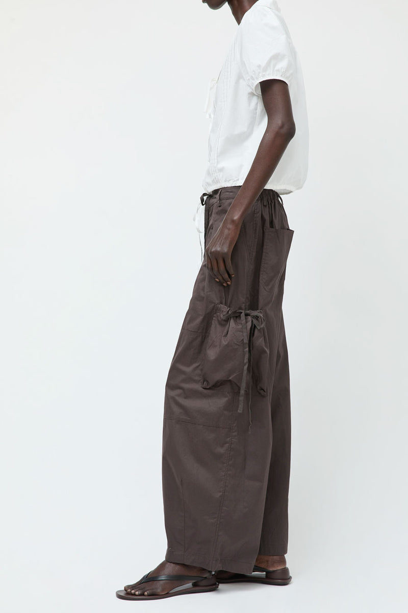 Deiji Studios Cargo Pant in Carob