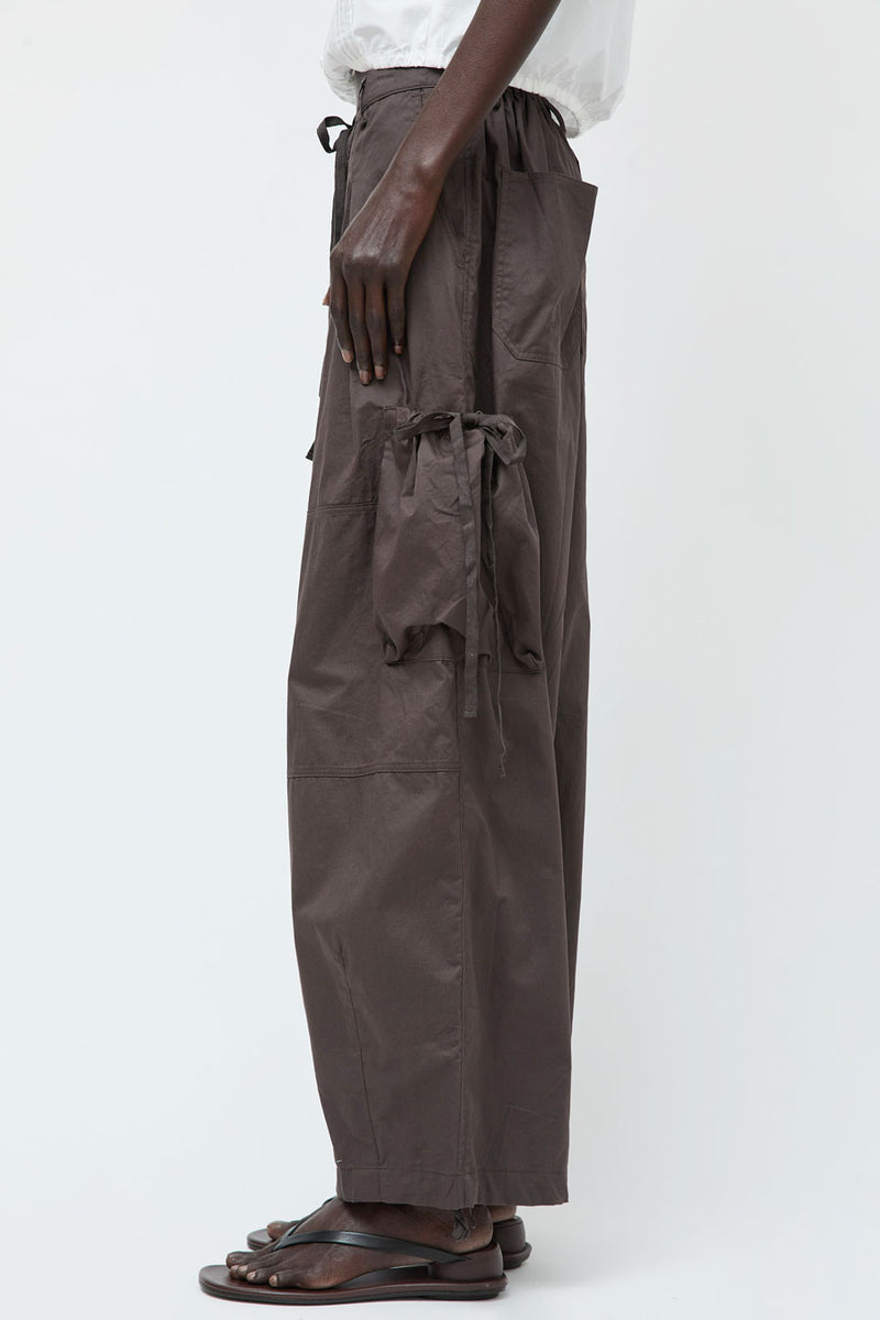 Deiji Studios Cargo Pant in Carob