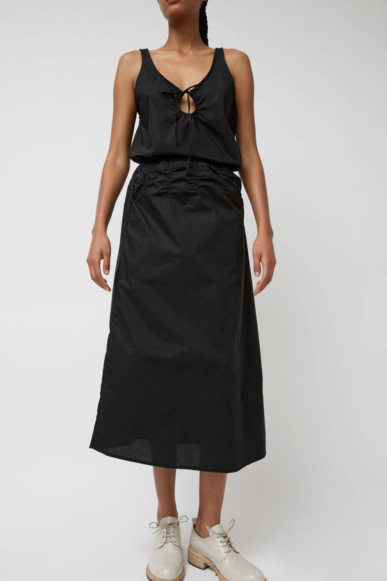 Deiji Studios Channel Skirt in Black