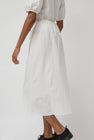 Deiji Studios Channel Skirt in White