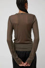 Deiji Studios Knit Long Sleeve in Stone