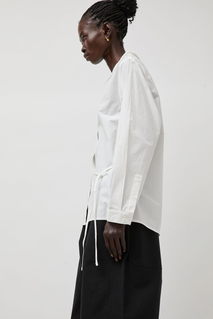 Deiji Studios Left Shirt in White