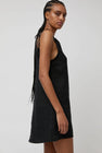 Deiji Studios Looped Dress in Black